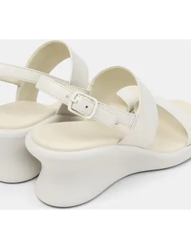 Sandalias de cuña de mujer de piel louise sandal - Camper - FashionsVida
