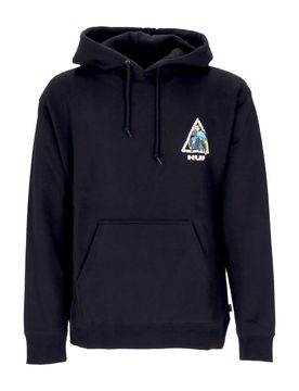 Felpa Cappuccio Uomo Ghost Rider Triple Triangle Po Hoodie X Marvel Black
