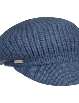 Cashmere Newsboy Cap by - denim - Damen - Size: One Size - Seeberger - FashionsVida