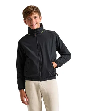 Sailing Warm Jacket Black Ink 12 Years Boys - SLAM - FashionsVida
