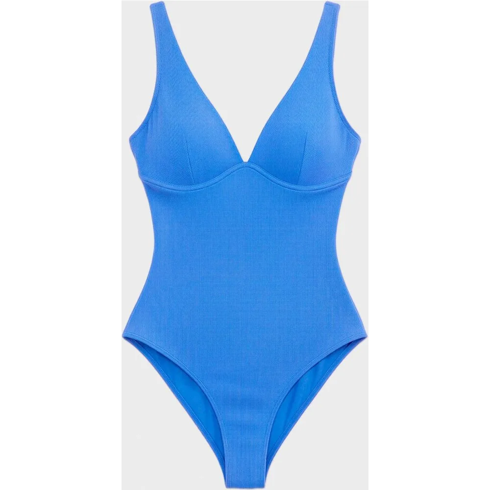 Bañador de mujer efecto control con aro y sin foam - Gisela - FashionsVida