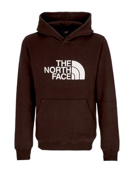 Felpa Cappuccio Uomo Drew Peak Po Hoodie Coal Brown