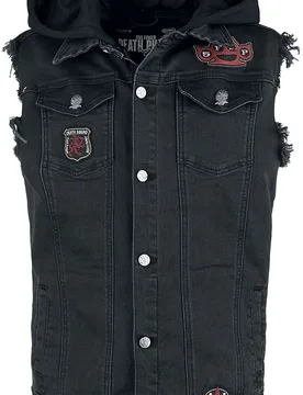 Weste - EMP Signature Collection - S bis XXL - für Männer - Größe S - schwarz - EMP exklusives Merchandise! - Männer - male - Five Finger Death Punch - FashionsVida