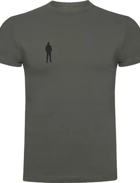Shadow Tennis Short Sleeve T-shirt Dark Army Green 2XL - Kruskis - FashionsVida