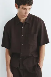 Short Sleeve Shirt With Pocket (Size: )