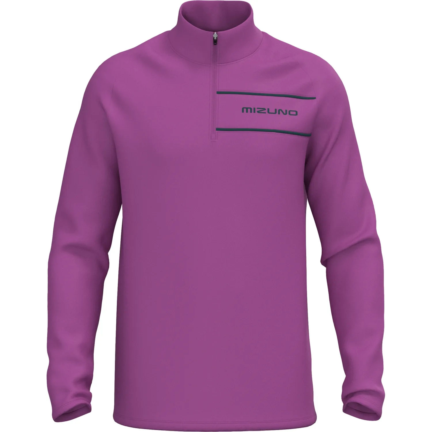 Mizuno Layer Box 1/4-Zip, lila l - Mizuno - FashionsVida
