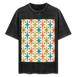 Mid Century Modern Decoration T-Shirt Soft Lightweight Cotton T-Shirt