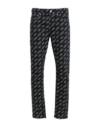 Pantalones vaqueros Hombre Negro 32W-32L Hombre