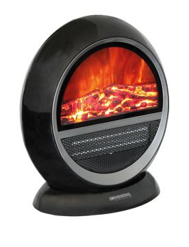 Elektrischer Kamin "Mala" von Sonnenkönig schwarz