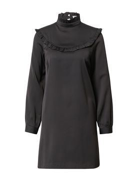 Warehouse Vestido camisero negro