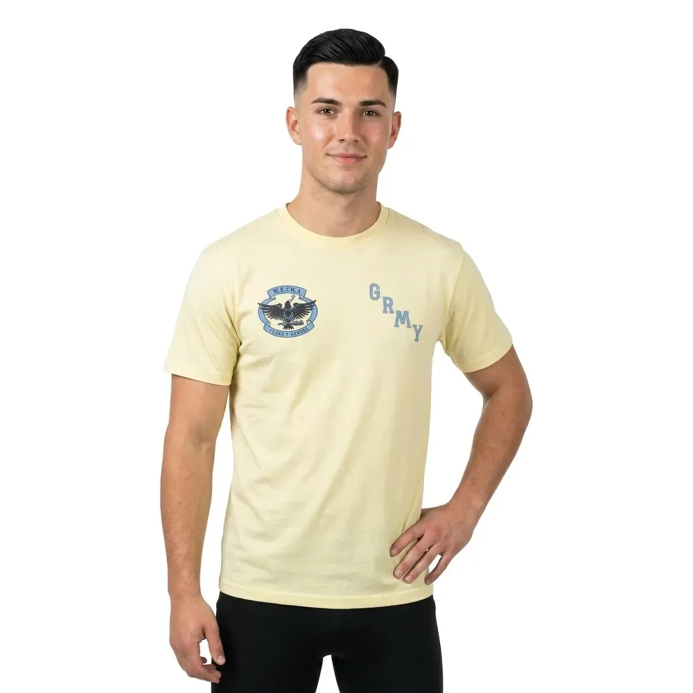 Maglietta A Maniche Corte Causing Panic The Mecha Cream S - Grimey - FashionsVida