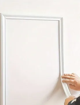 Adhesivo autoadhesivo impermeable de PVC con relieve - Flexible y fácil de despegar, adecuado para puertas, azulejos, armarios, espejos y proyectos d - Shein - FashionsVida