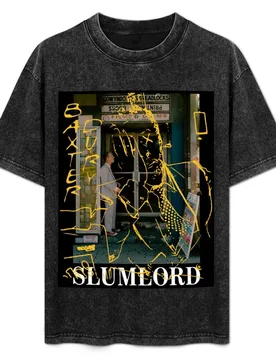 Baxter Dury - Slumlord T-Shirt Large Size Casual Tee Shirt - Aliexpress - FashionsVida