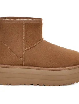 Classic Mini Platform Chestnut 40 Damen - Ugg - FashionsVida