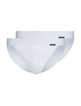Slip 2er Pkg. COTTON RETRO white weiss XL herren - Skiny - FashionsVida