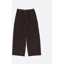 Pantalones rectos de mujer fluido cargo