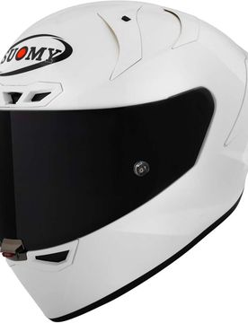 Casco Moto Integrale Racing S1-XR GP PLAIN Bianco FIM taglia 2XL