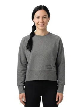 Sweat-shirt 39d4646 Fumo Melange S - CMP - FashionsVida