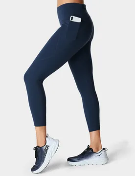 Power 7/8 Workout Leggings Navy female - Sweaty betty - FashionsVida