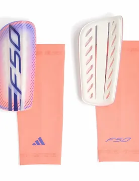 Tège-tibias F50 League Solar Turbo / Solar Purple / Collegiate Purple XS unisex