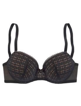 S.Oliver Sujetador beige / negro