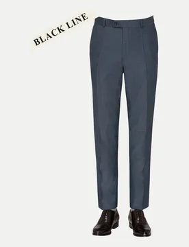 Modern-Fit Baukasten Hose CG Stevenson Blau 30 - Carl Gross - FashionsVida
