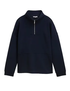 Troyer Pullover schwarz XL damen - Tom tailor - FashionsVida