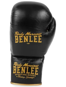 Gants De Boxe En Cuir Crasher Black / Gold 20 oz