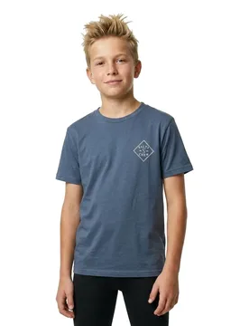 T-shirt à Manches Courtes Tippet Fill Slate L Garçon,Fille - Salty Crew - FashionsVida