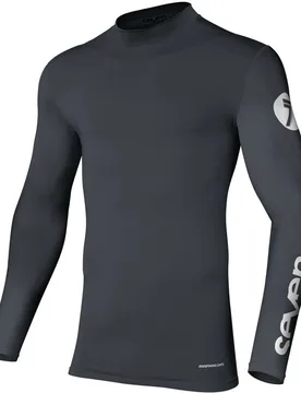 Maglia Moto Cross Enduro Mx ZERO COMPRESSION Charcoal taglia S - SEVEN - FashionsVida