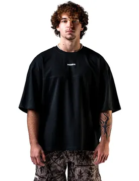 T-Shirt Power Oversized - Noir - male - Size: XL