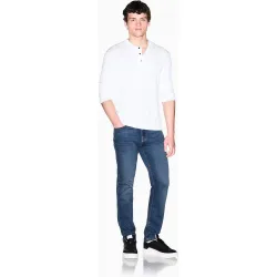 Vaquero de hombre J14 slim fit lavado oscruo