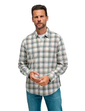 Camicia A Maniche Lunghe 21011017 Light Beige L