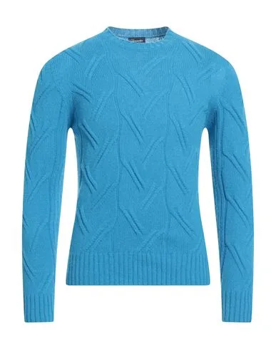 Pullover Herren Azurblau 48,50,52,54 Herren - Drumohr - FashionsVida