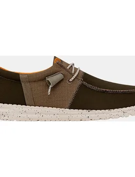 Zapatos de cordones de hombre de nylon con elásticos - HeyDude - FashionsVida