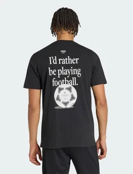 T-SHIRT GRAFICA FOOTBALL CATEGORY XS Black - Adidas - FashionsVida