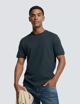 XXXL T-Shirt Crewneck Slub male - XXXL - FashionsVida