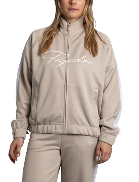 Soboya Trackjacket Light Beige / White XS Damen - Pegador - FashionsVida