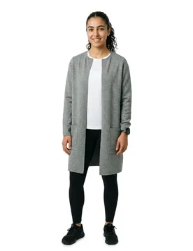 Cardigan River Agave Green / Detail W Melange XS - Only - FashionsVida
