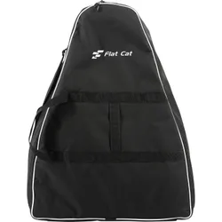 Flat Cat Trolley Bag, schwarz