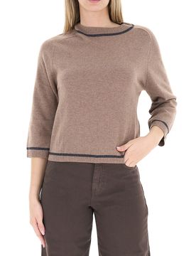 Maglione in lana MARRONE M