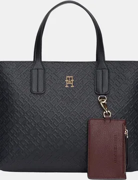 Bolso de mujer estilo mini tote en color con estampado monogram de - Tommy Hilfiger - FashionsVida