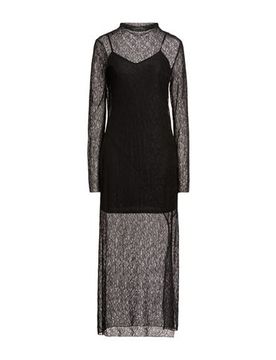 Maxi-Kleid Damen Schwarz L,XL Damen