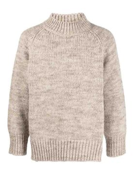 Maglione a maglia grossa