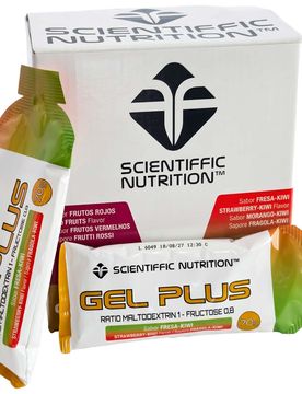 Caja gel 70g fresa kiwi 14 uds energía instantánea (UNICA)