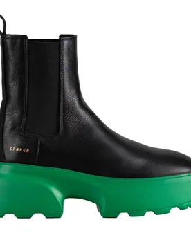CPH276 Boots Black / Deep Green 38 Damen - Copenhagen Studios - FashionsVida