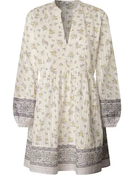 Vestito A Maniche Lunghe Lia Mousse White M