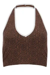 Jamila Halter Neck Top - XS