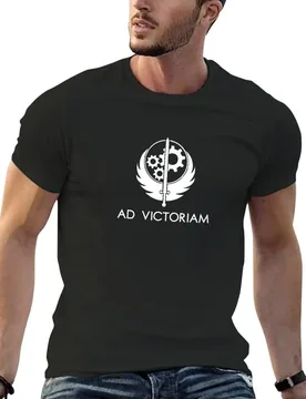 Brotherhood of Steel - Ad Victoriam T-Shirt heavyweights boys whites sweat shirts, men - Aliexpress - FashionsVida