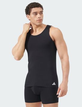 Confezione da 2 canotte Active Flex Cotton M Black